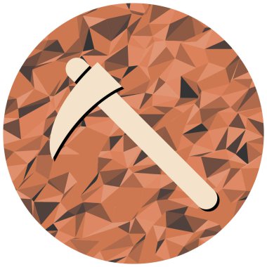 Ortaçağ kılıcının vektör çizimi