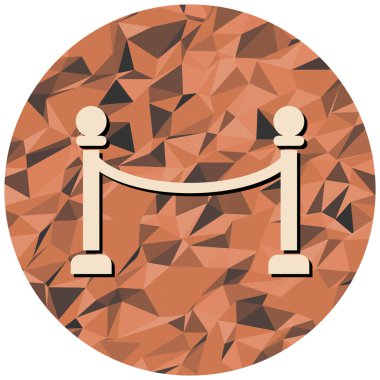 Bayrağı olan ahşap bir masanın çizimi