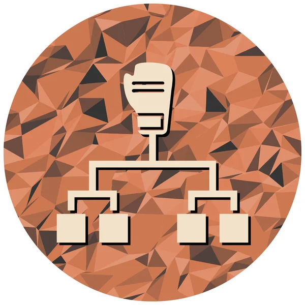 seo modern simgesinin vektör illüstrasyonu