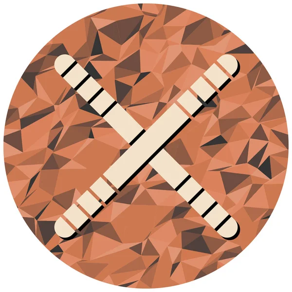 şirin çizgi film simgesinin vektör illüstrasyonu