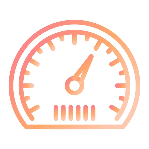 Speedometer 아이콘 일러스트 — 스톡 벡터