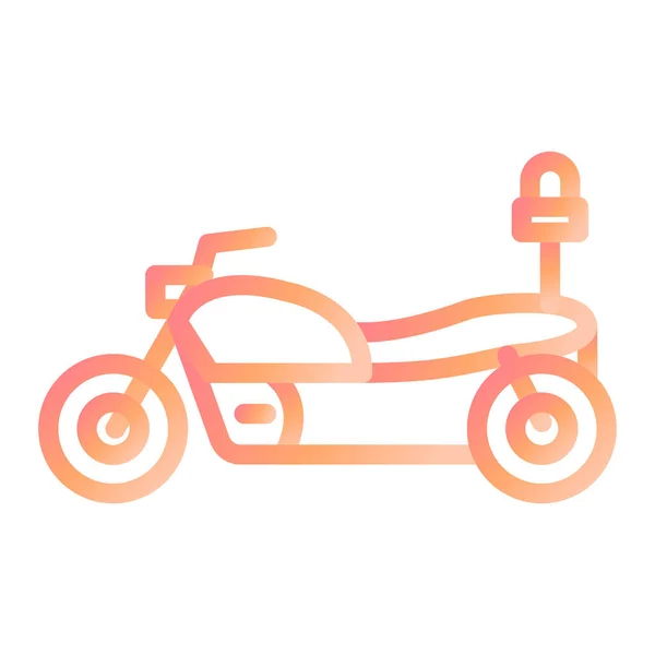 Ícone Scooter Ilustração Vetorial —  Vetores de Stock