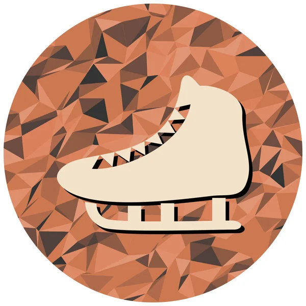 Illustration Skate Icon - Stok Vektor