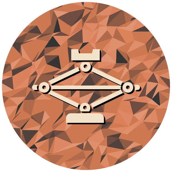 Basit vektör illüstrasyonu, web simgesi 