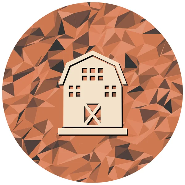 ahır simge vektör çizim