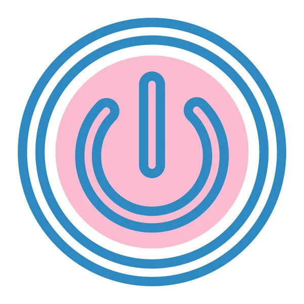 güç vektör simgesi modern illüstrasyon