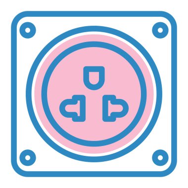 Modern b 'nin vektör illüstrasyonu eksik simgesi