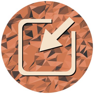 seo modern simgesinin vektör illüstrasyonu