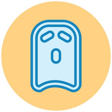 Yüz. Web simgesi basit illüstrasyon