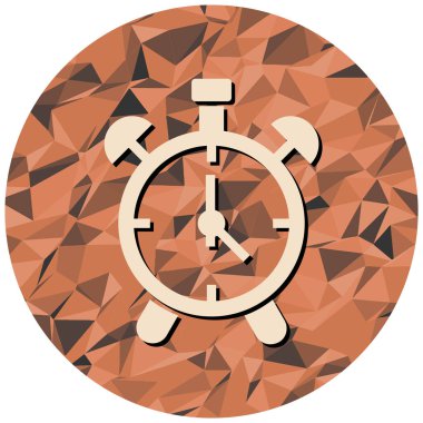 Kronometre Web simgesi basit illüstrasyon