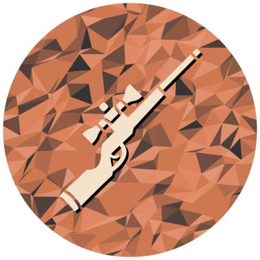 Tüfekli bir silah tasviri