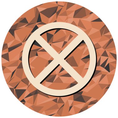 Modern yol simgesinin vektör illüstrasyonu