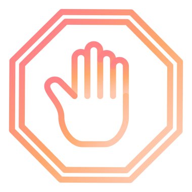 Trafik Modern simge vektör illüstrasyonunu imzala 