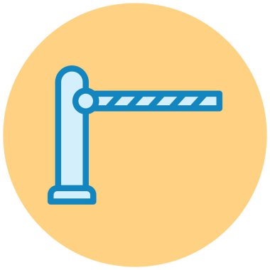 Yol. Web simgesi basit illüstrasyon