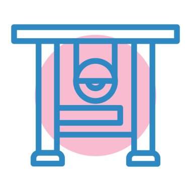 Modern b 'nin vektör illüstrasyonu eksik simgesi