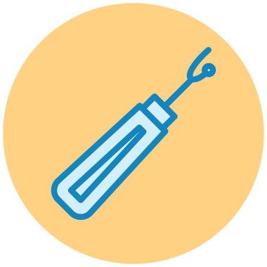 Modern oto tamir simgesinin vektör illüstrasyonu