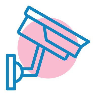 Kamera simgesinin vektör illüstrasyonu