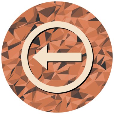 ok simgesi vektör illüstrasyonu