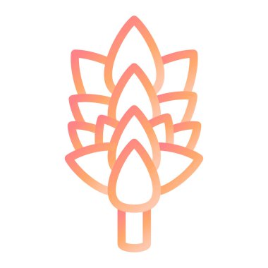 Enginar mı? Web simgesi basit illüstrasyon 