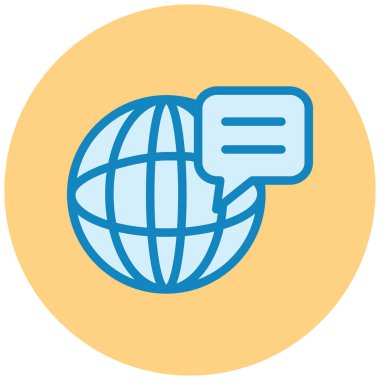 küresel ağ. Web simgesi