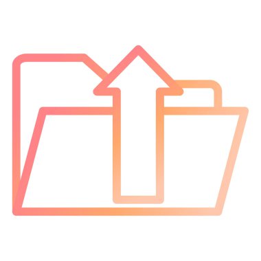 Yükle. Web simgesi basit illüstrasyon 