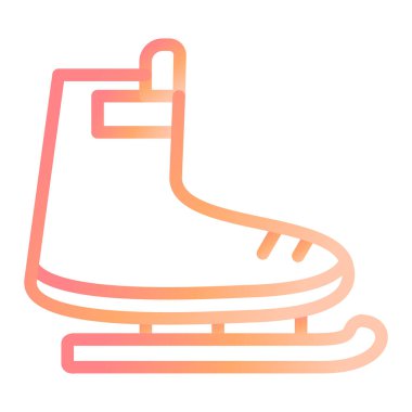 Buz pateni. Web simgesi