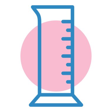 Beher. Web simgesi basit tasarım