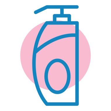 sabun şişesi. Basit resimleme