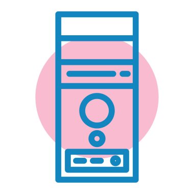 seo modern simgesinin vektör illüstrasyonu