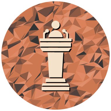 Modern eğitim ikonunun vektör illüstrasyonu