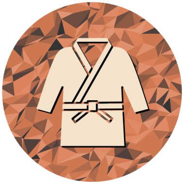 şirin çizgi film simgesinin vektör illüstrasyonu