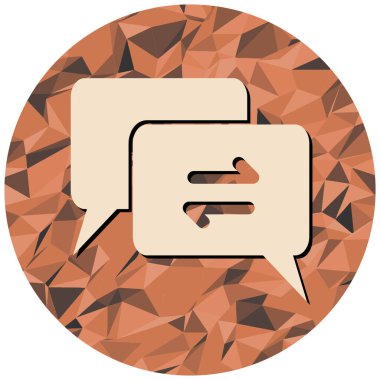 Sohbet balonu Web simgesi