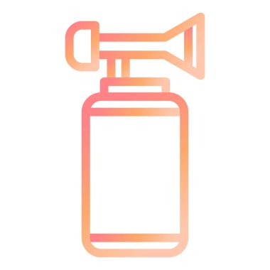  Air Horn modern ikon vektör illüstrasyonu 