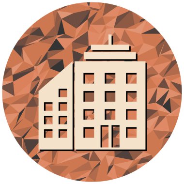 Moda tarzı izole edilmiş arkaplan oluşturma simgesi