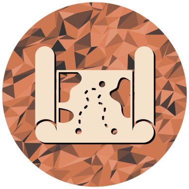 şirin çizgi film simgesinin vektör illüstrasyonu