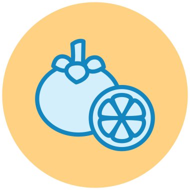 lemon. Web simgesi basit illüstrasyon