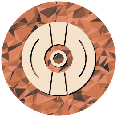 Dairesel testerenin vektör illüstrasyonu