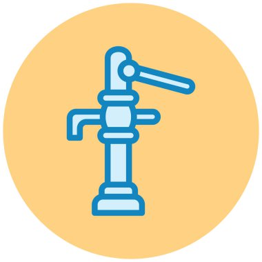 Pipo. Web simgesi basit illüstrasyon