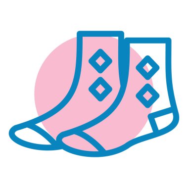 Ayakkabılar. Web simgesi basit illüstrasyon