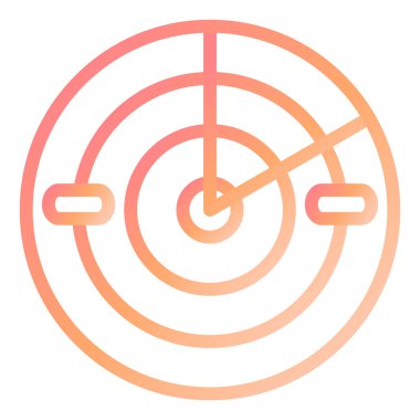 hedef simge vektör illüstrasyonu