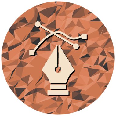 Modern b 'nin vektör illüstrasyonu eksik simgesi