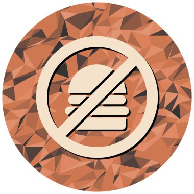 Sigara içme işareti simgesi yok. vektör illüstrasyonu