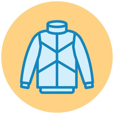 Bir kadın simgesinin vektör illüstrasyonu