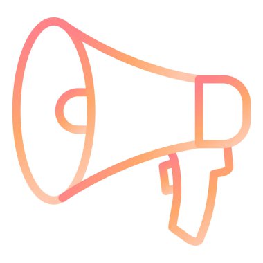 hoparlör modern ikon vektör illüstrasyonu 