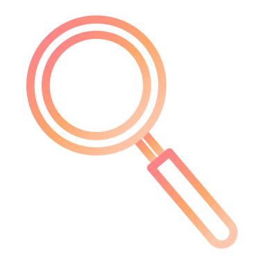 Arama simgesi vektör illüstrasyonu