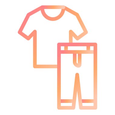 Kumaş modern ikon vektör illüstrasyonu 