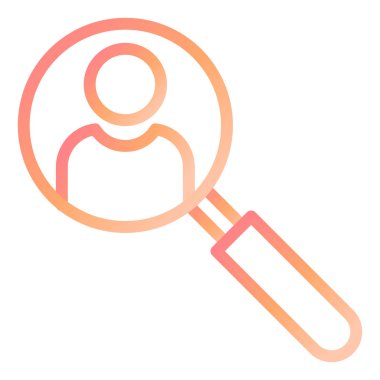 Ara. Web simgesi basit illüstrasyon