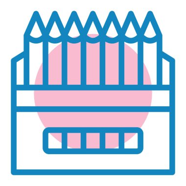 Bina. Web simgesi basit illüstrasyon