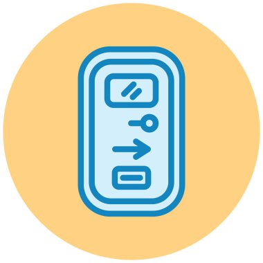 seo modern simgesinin vektör illüstrasyonu