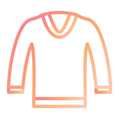 Jumper modern simge vektör çizimi 